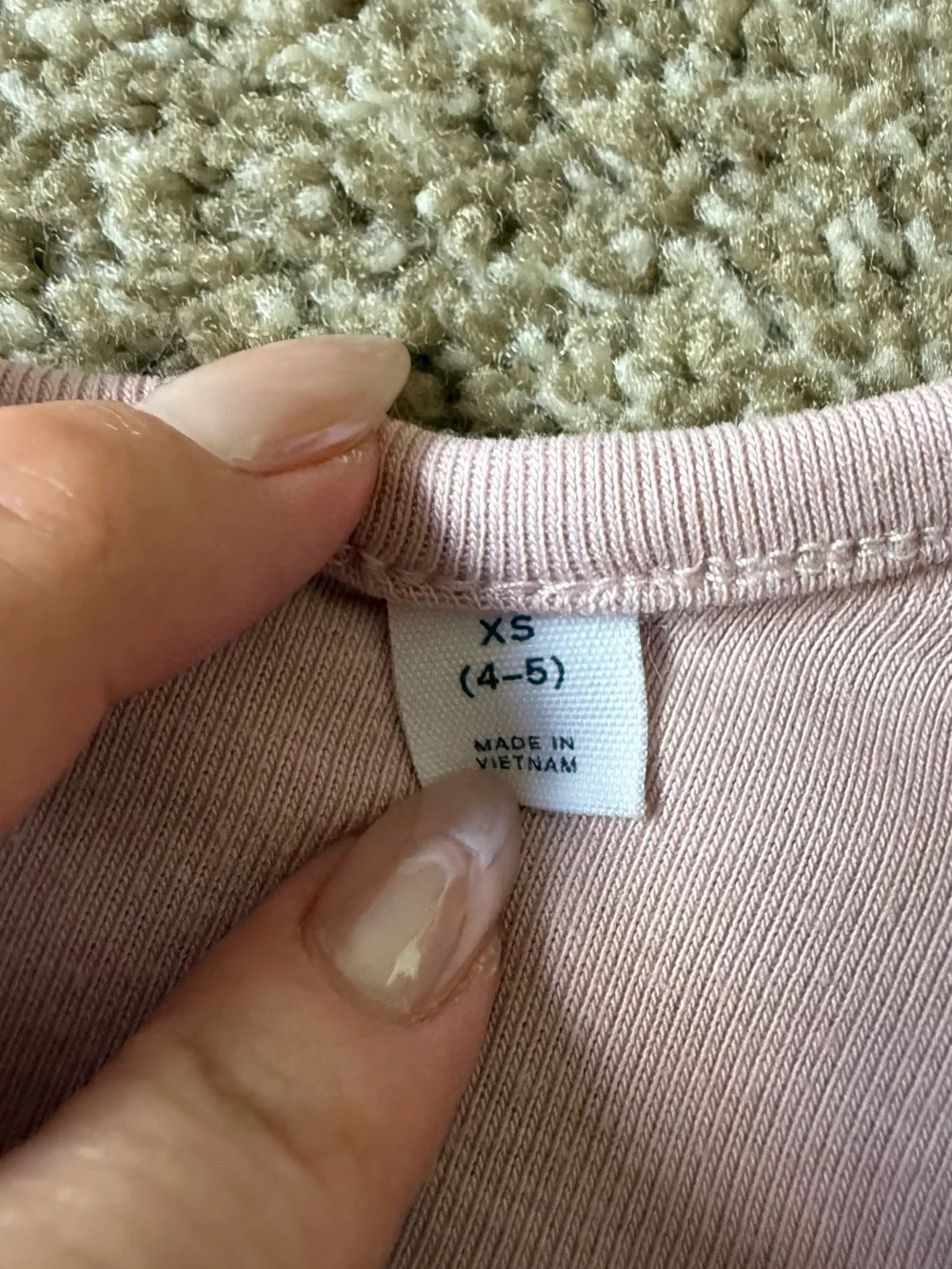 GAP Blush Silk Dress (XS)